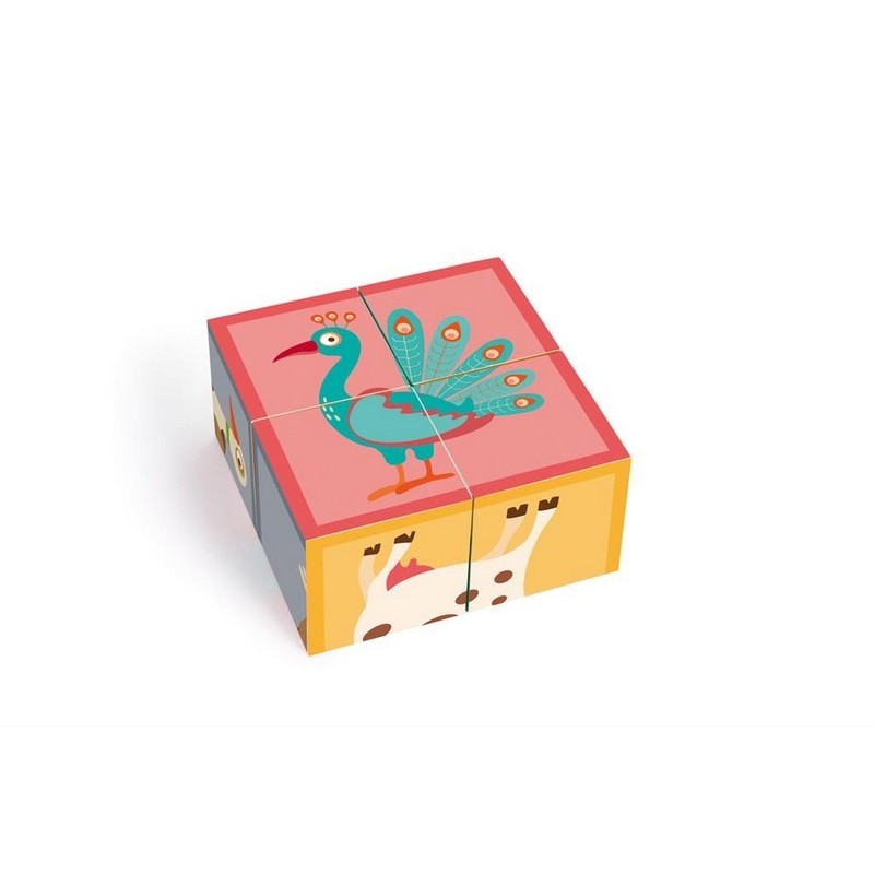 Puzzle Cubes Animaux