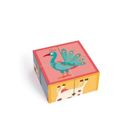 Puzzle Cubes Animaux