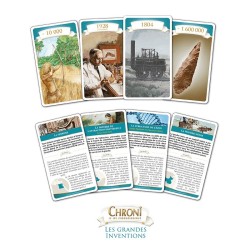 Chroni Cards Les grandes inventions et découvertes scientifiques