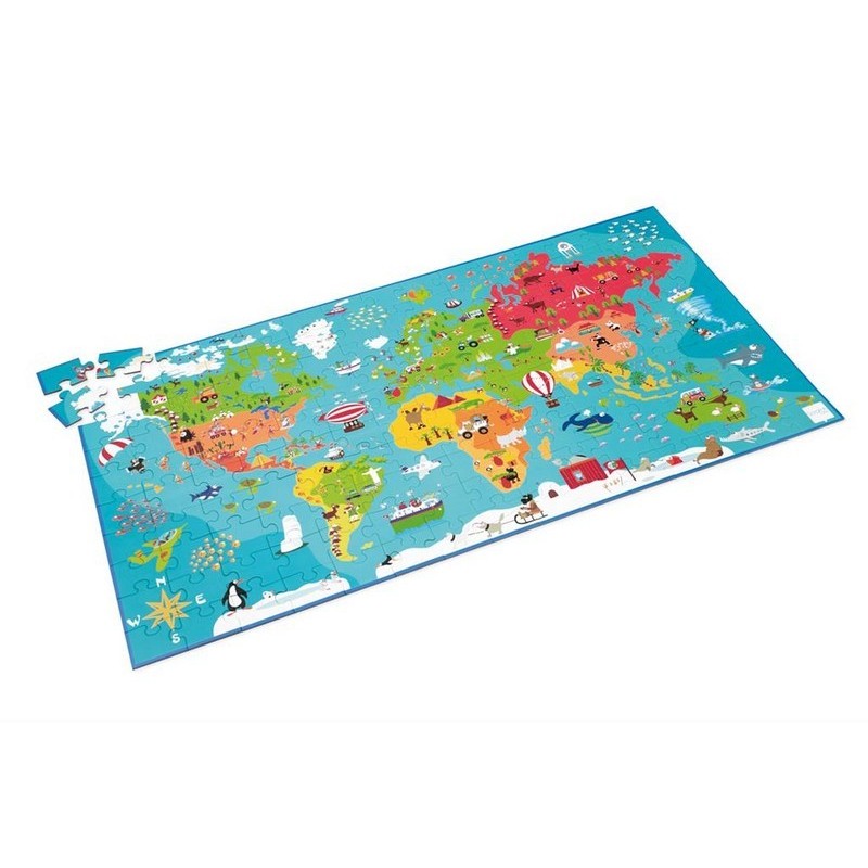 Puzzle Carte du Monde