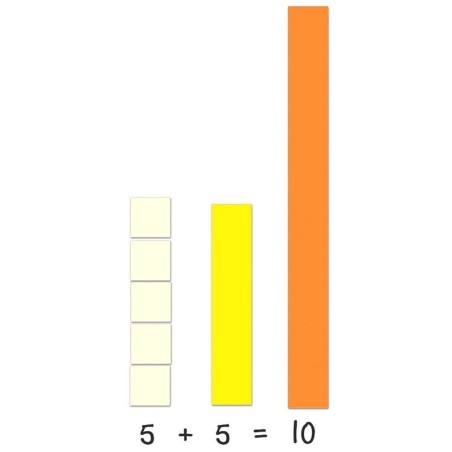 Grandes barres magnétiques Cuisenaire