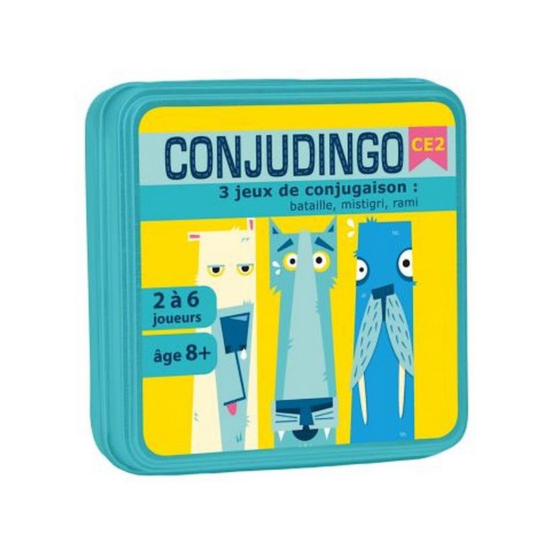 Conjudingo CE1 - jeu éducatif de conjugaison 