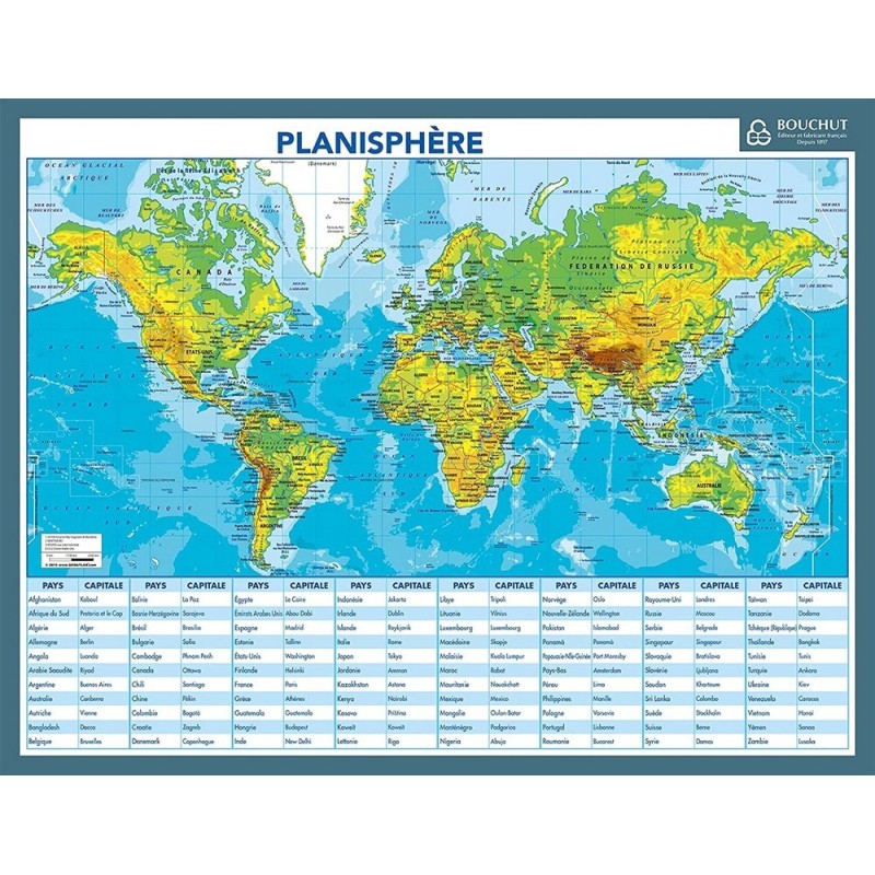 Fiche Mémo Monde