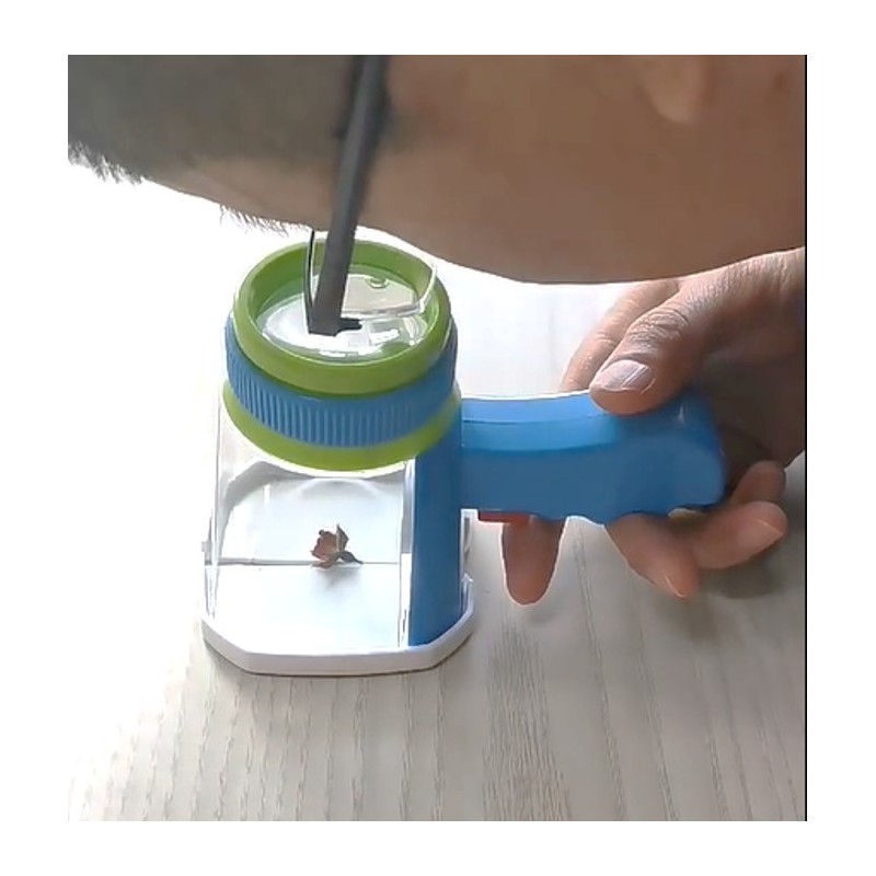 Attrape Insectes avec loupe