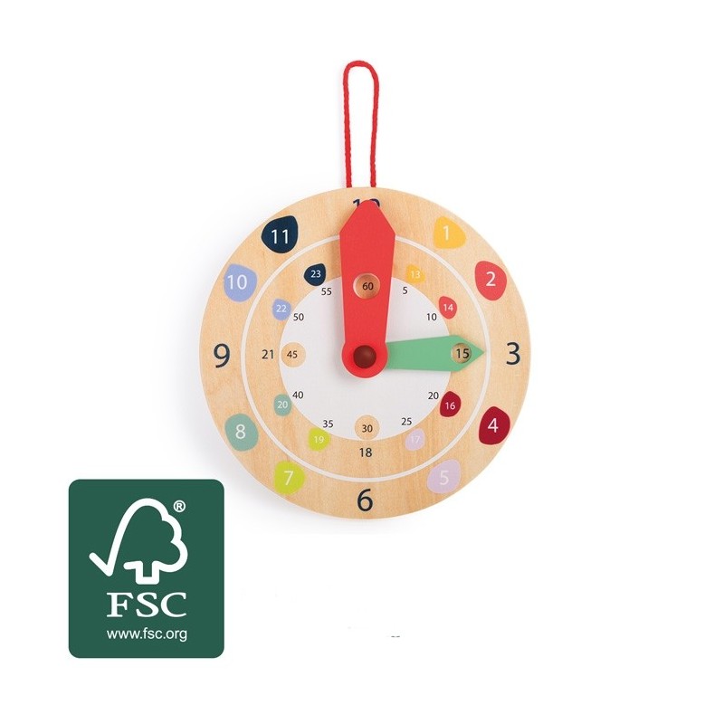 Horloge en bois