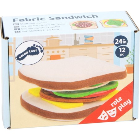 Sandwich en tissu