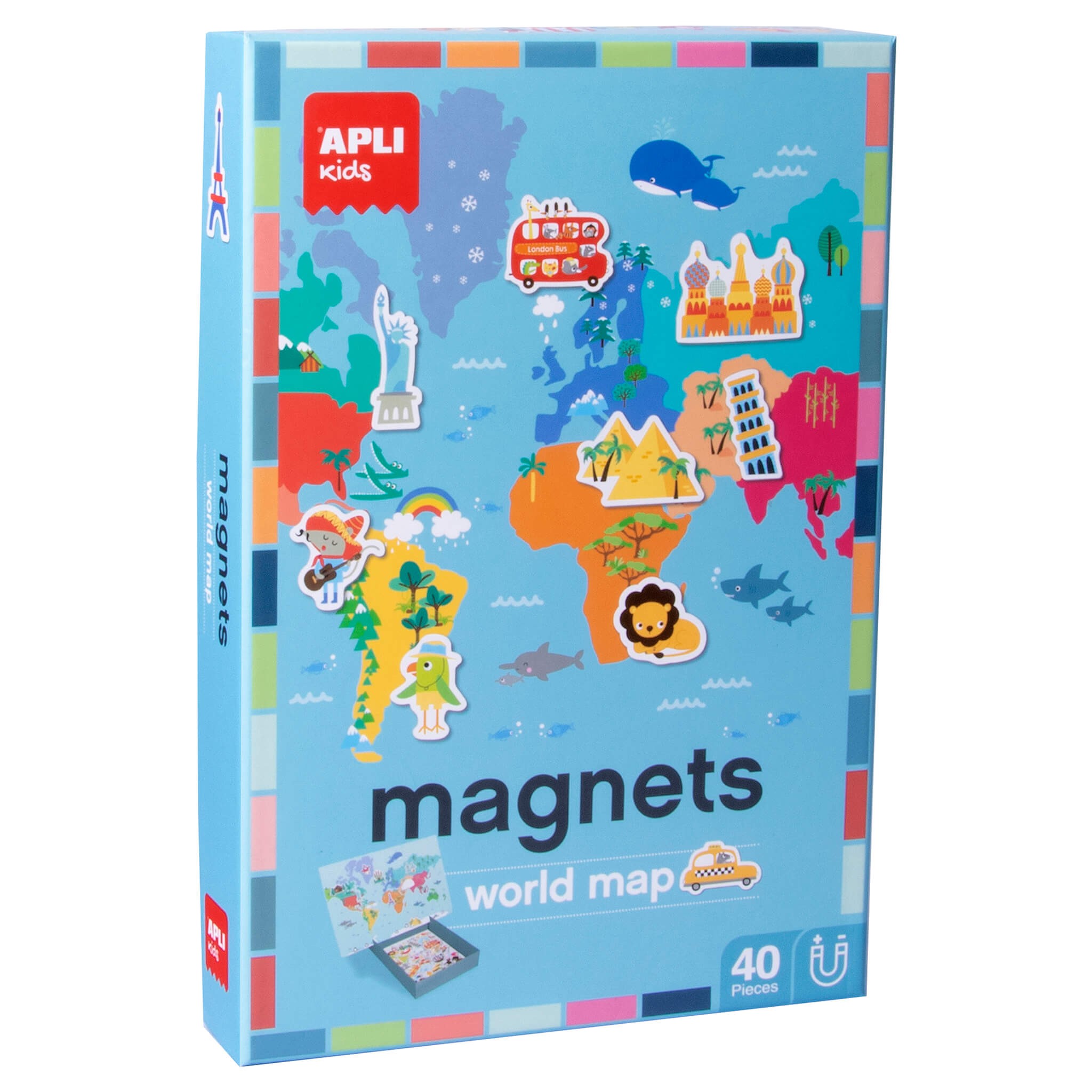Playmags Carte de dessin magnétique des points magna s