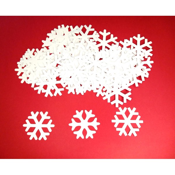 Flocons en papier 48 mm