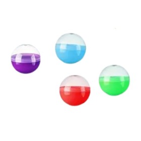 10 Capsules rondes colorées