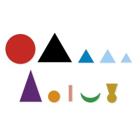 Symboles de grammaire Montessori en carton