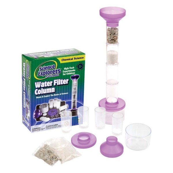 Kit de Filtration de l'eau : Fabriquez une tour de filtration.